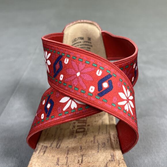 Alegria Lucia Red LUC-7764 Sandal Women Size 38 8-8.5 Benefits Charity - Picture 16 of 16